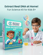 Biotech Champs DNA Extraction Kit for Kids – DIY Science Experiment Kit (Ages 8+)